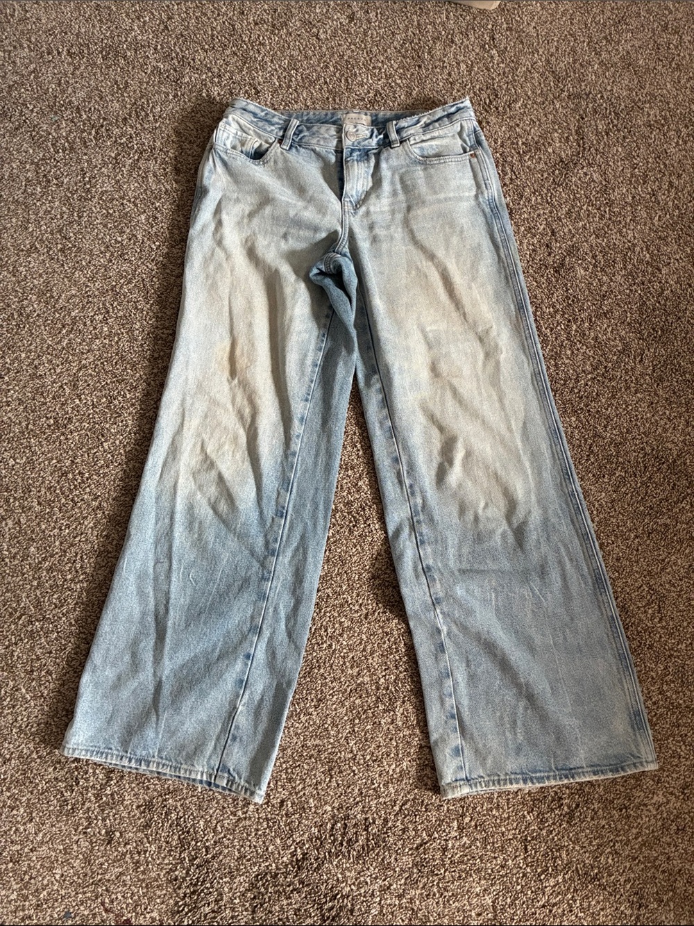 PacSun Light Wash Wide Leg Jeans